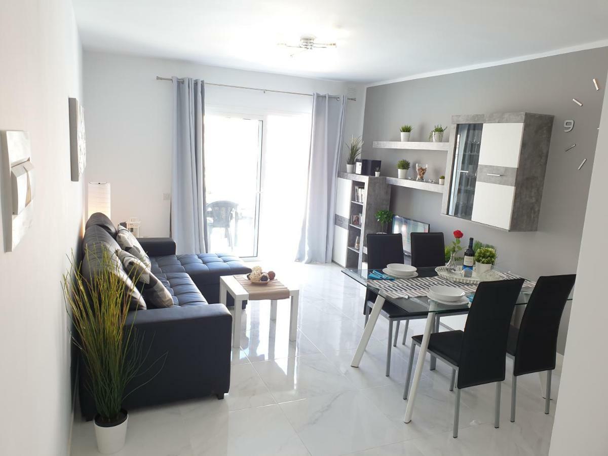 Casa Las Flores With Heated Pool, Only 490 Meters To The Beach, Balcony, Wifi Арона Екстер'єр фото